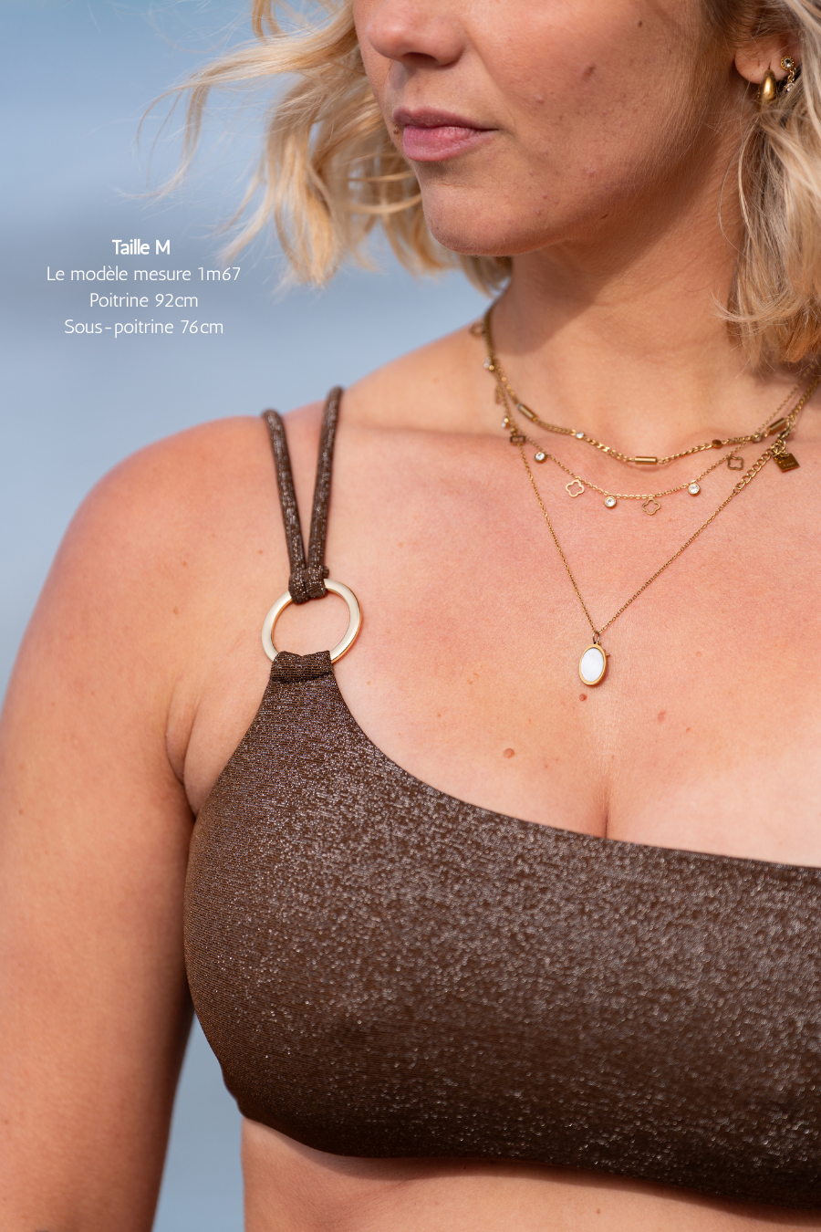 HAUT BANDEAU CHOCOLAT