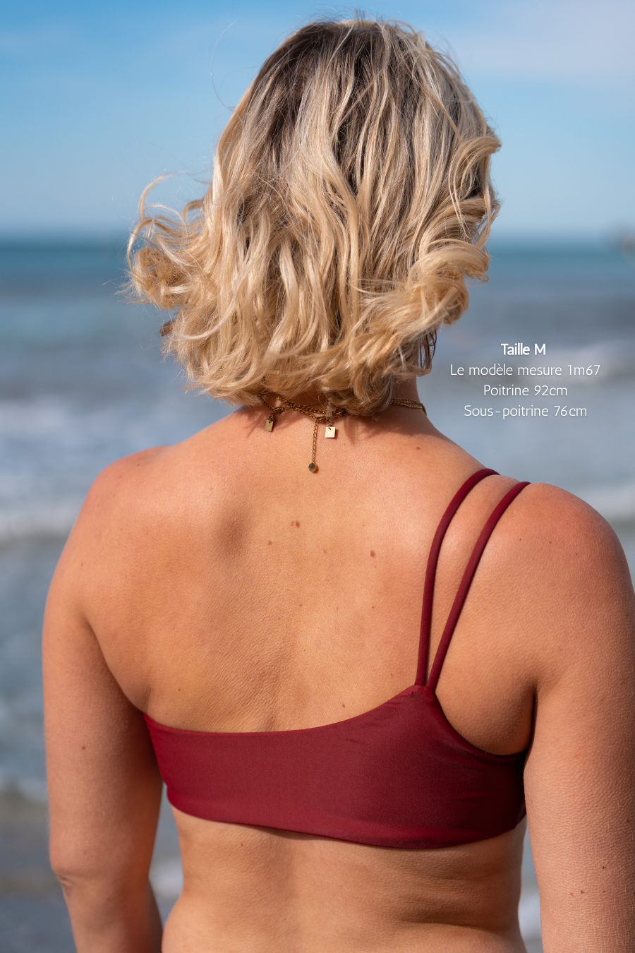 HAUT BANDEAU BORDEAUX