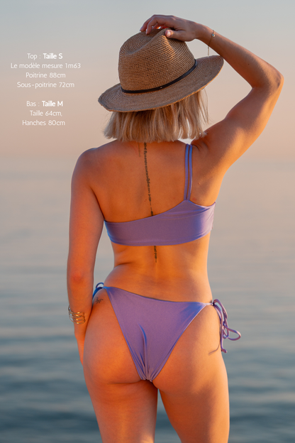Bas de bikini nouable - Lila